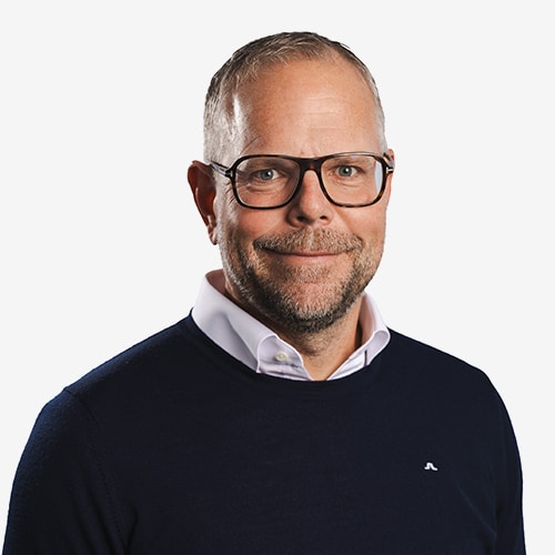 Porträtt av fredrik molin, grundare och projektutvecklare i mofo bostad